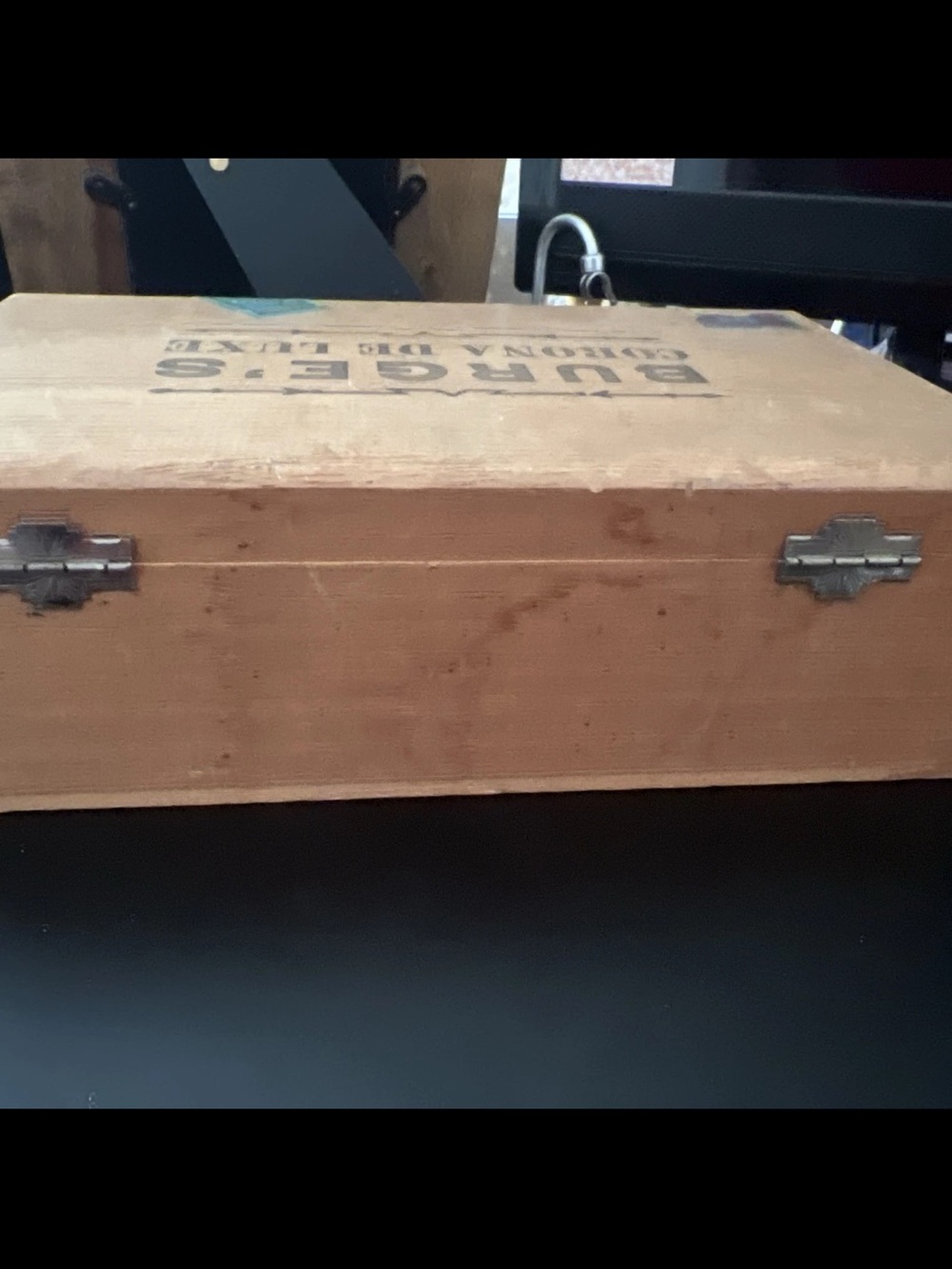 Lot Of 2 Phillies Panatella 1957 Cigar Boxes & Burge’s Wooden Corona De luxe NY - Picture 11 of 16